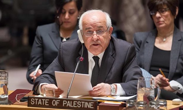 Palestinian Authority's Permanent Envoy to the United Nations Riyad Mansour - Reuters