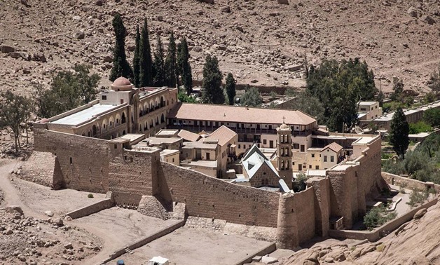 St. Catherine's Monastery is a popular destination for Christian religious tourism, South Sinai, Egypt. Posted July 14, 2017.  SOURCE: Twitter/@DetoxNews