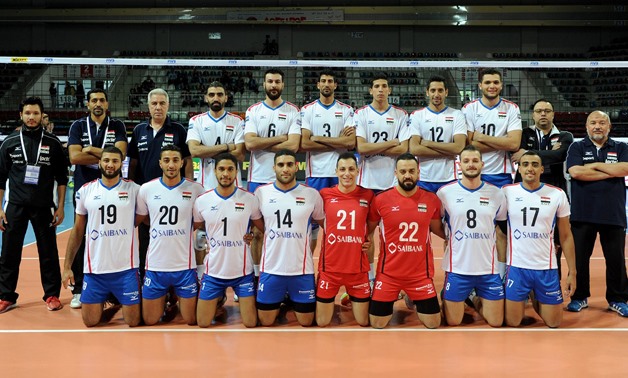 Egyptian national volleyball team – Courtesy of FIVB Volleyball World League official website.