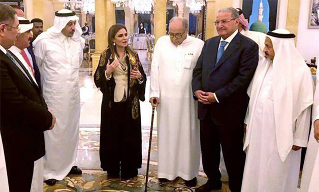 Egyptian Minister of Investment Sahar Nasr with Saudi Investors – File photo
