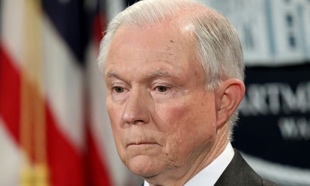 US Attorney General Jeff Sessions was a longtime senator before being tapped by US President Donald Trump as the nation's top law officer - AFP