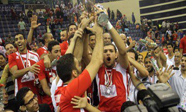 Egyptian Volleyball National Team File Photo
