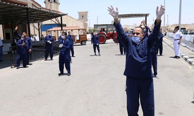 A number of prisoners were released on the occasion of Eid al-Fitr, May 24, 2020- press photo.