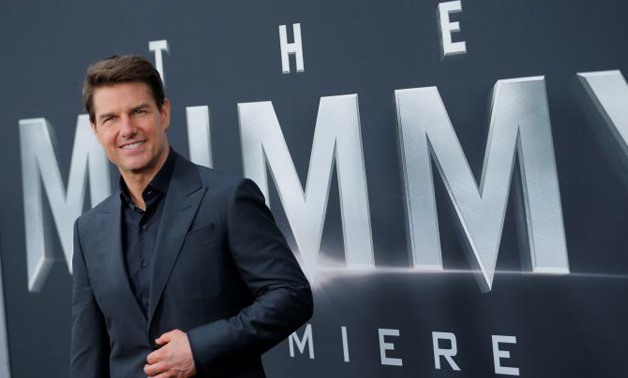 Actor Tom Cruise arrives for the premiere of the film 'The Mummy' in New York, U.S., June 6, 2017. REUTERS/Lucas Jackson