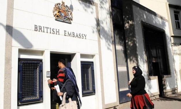 FILE: UK embassy in Cairo
