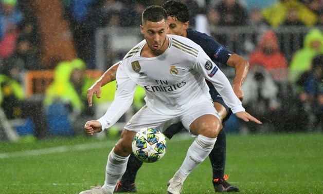 Eden Hazard has endured a nightmare first season at Real Madrid but could make amends in the final 11 games.
AFP/File / GABRIEL BOUYS
