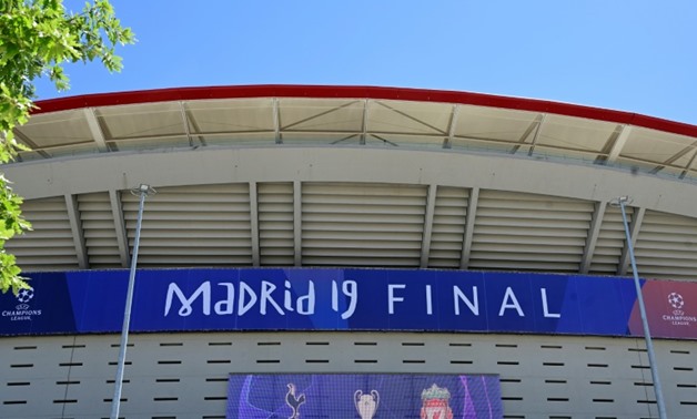 Atletico Madrid's Wanda Metropolitano hosted the Champions League final between Liverpool and Tottenham last year
AFP/File / Javier SORIANO
