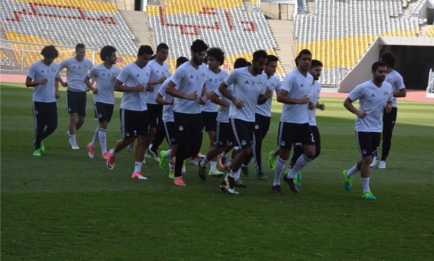 Egyptian national team - Press image courtesy Egyptian football associations official Facebook page