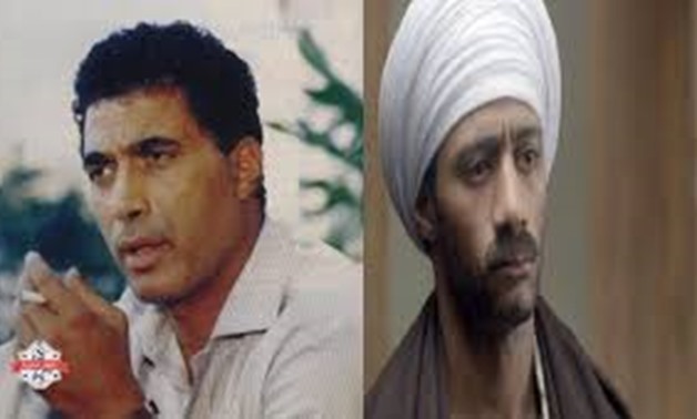 legendary actor Zaki [Left], Mohammed Ramadan - Compiled photo