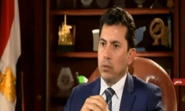 Ashraf Sobhy, The Minister of Youth and Sports - FILE