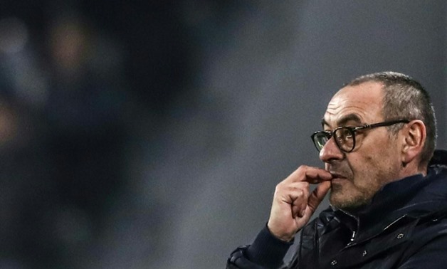 Sarri takes on Napoli, the club he coached for three seasons until 2018
AFP/File / Isabella BONOTTO
