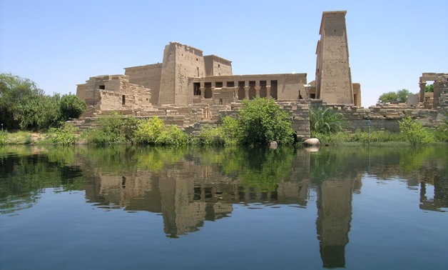 FILE - Philae Temple in Aswan 