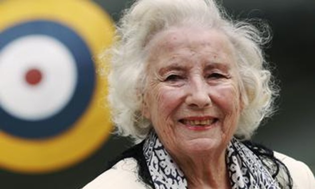 FILE PHOTO: Second World War British Forces Sweetheart Vera Lynn attends the Battle of Britain commemoration outside the Churchill War Rooms in London August 20, 2010. REUTERS/Luke MacGregor.