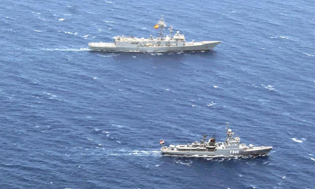 FILE - The Egyptian and Spanish navies on Thursday conducted a second joint military exercise in a month in the Red Sea - Courtesy of the military spokesman