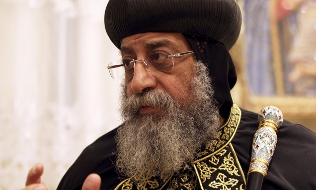 Pope Tawadros II of Alexandria and Patriarch of Saint Mark Diocese - File photo