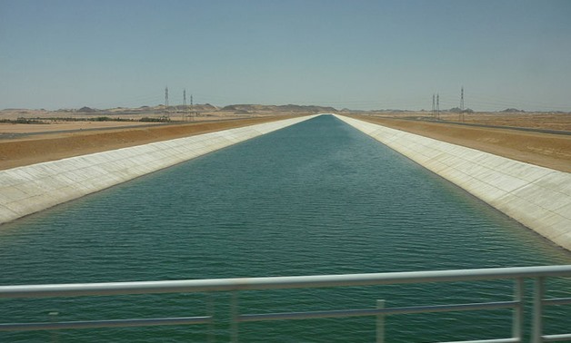 Sheikh Zayed Canal in Toshka land reclamation project in southwestern Egypt - Remih via Wikimedia Commons