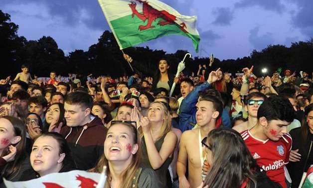 Welsh fans -Reuters