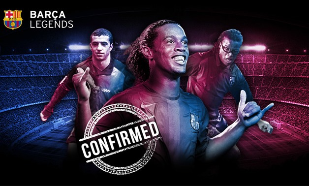 Simao (left), Ronaldinho (Middle), Edgar Davids (Right) - Barcelona's official website