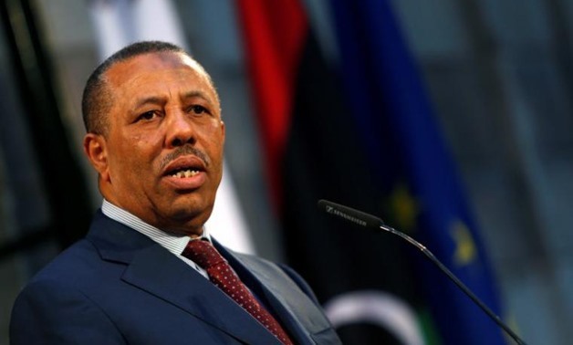 Libyan Prime Minster Abdullah al-Thinni - REUTERS
