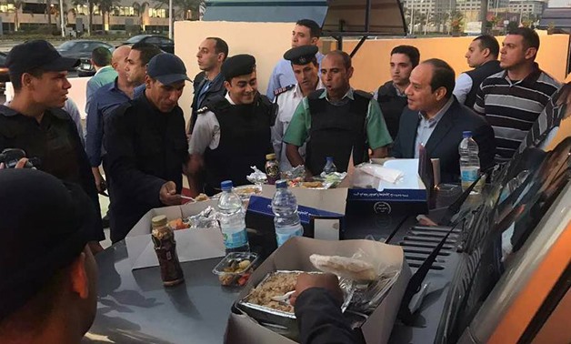 Sisi has iftar with security forces- Mohamed el-Gali