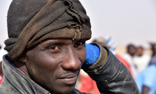 Eric Manu, a bricklayer from Ghana, stayed in Libya for several years but returned to Agadez in Niger because it was so dangerous - AFP/ISSOUF SANOGO