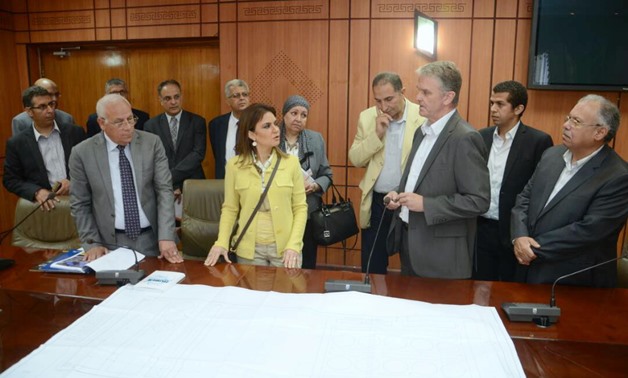 Minister of Investment Sahar Nasr in Port Said- Press Photo