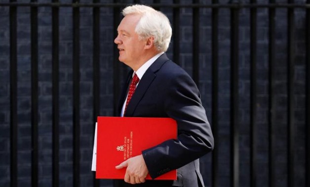 Britain's Secretary for Exiting the European Union, David Davis, arrives in Downing Street, in central London, Britain June 15, 2017 -  REUTERS