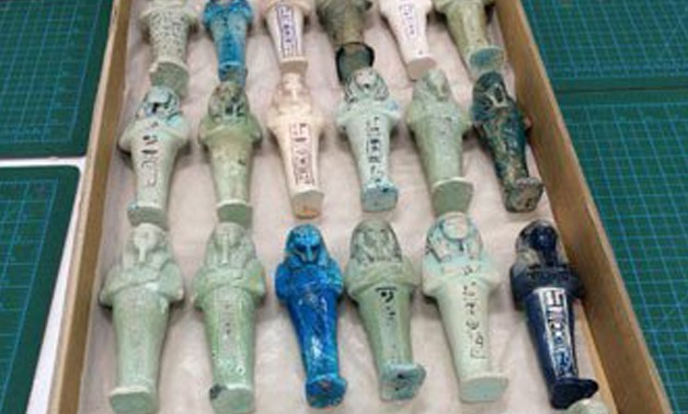 Some of the Ushabti statues - File photo