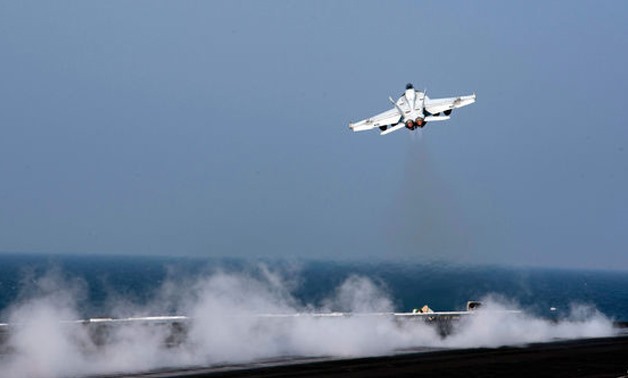 This U.S. Navy photo shows an F/A-18E Super Hornet in 2016 – AFP photo