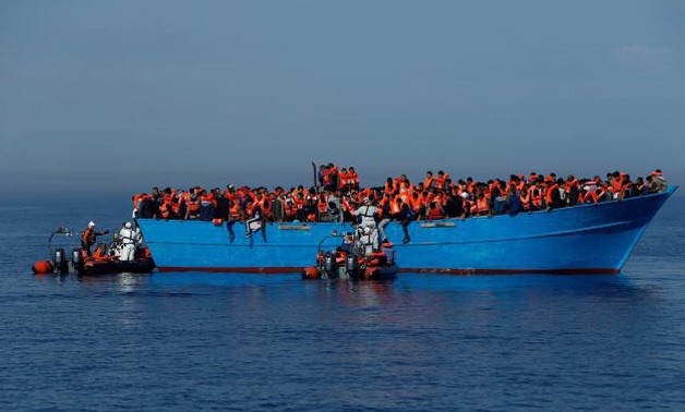 Migration boat - Reuters