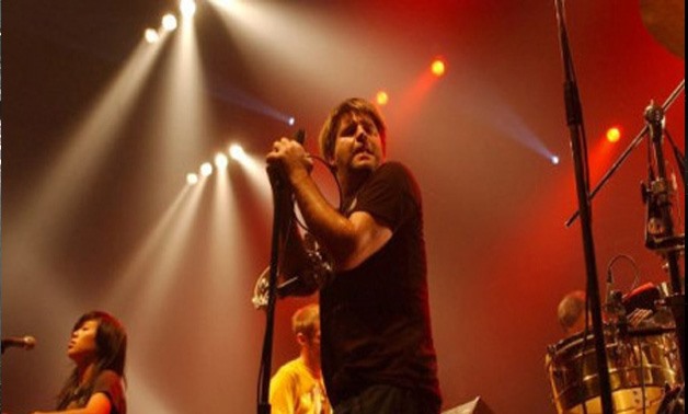 American group "LCD Soundsystem" performs during the 29th edition of the "Printemps de Bourges" music festival, 23 April 2005. ALAIN JOCARD / AFP