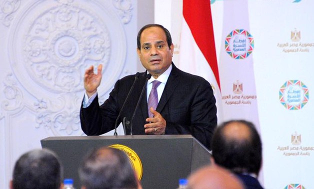 President Abdel Fatah al-Sisi at the Egyptian Family Iftar - Press photo