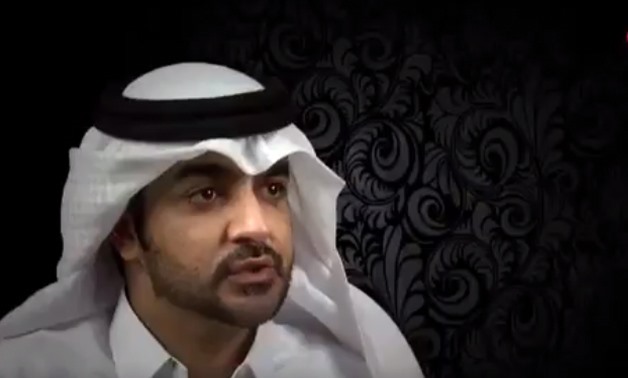 Qatari intelligence Officer Hamad Ali - Screen shot of Abu Dhabi TV