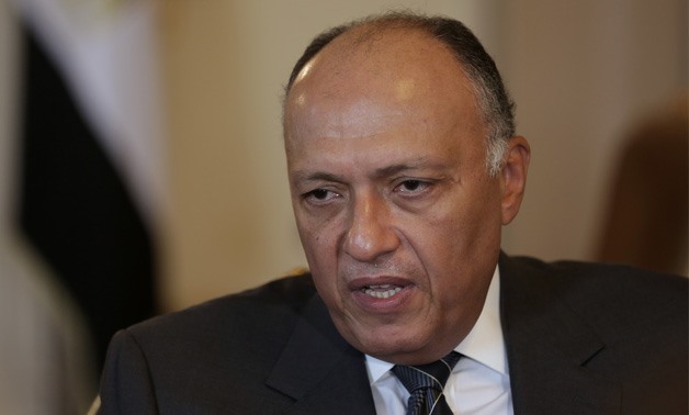 Sameh Shoukry Egyptian FM Minister - File Photo