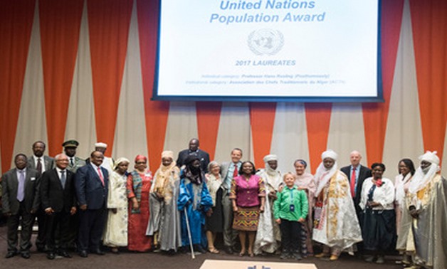 UN Population Award Ceremony June 32, 2017 - Courtesy of UN Official Website