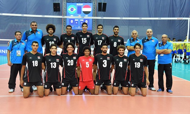 Egyptian national volleyball team U21 – Courtesy of FIVB official website 