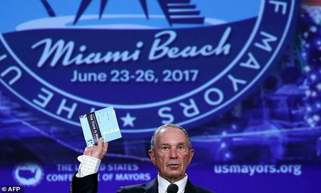 Michael Bloomberg has unveiled a $200 million plan aiming to back inventive policies in American cities despite political tumult in Washington