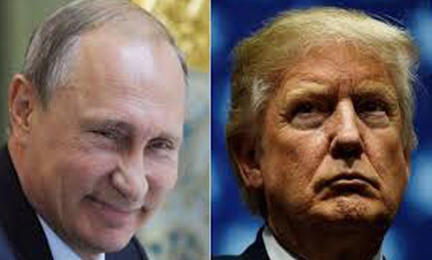 Russia president Vladimir Putin(L) Donald Trump (R)CC