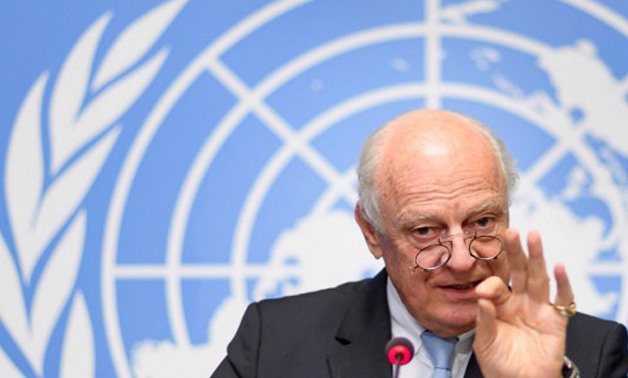 UN special envoy Staffan de Mistura. Photo: Fabrice Coffrini/AFP
