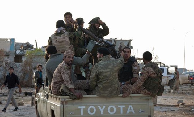 Haftar's forces have taken significant ground in eastern and central Libya [File: Reuters]