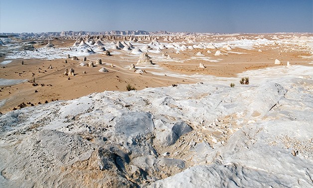 The White Desert in Egypt's Western Desert -
 Creative Commons via Wikimedia Commons 