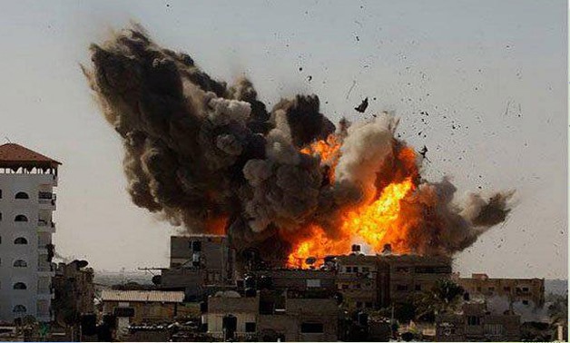 Syria explosion CC Via Wikimedia