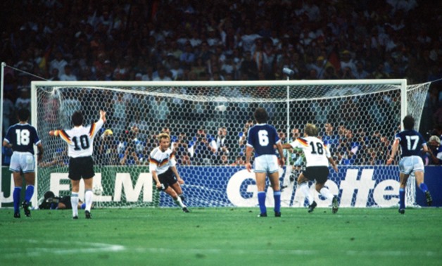 Germany goal against Argentina in 1990 World Cup Final  – FIFA.com