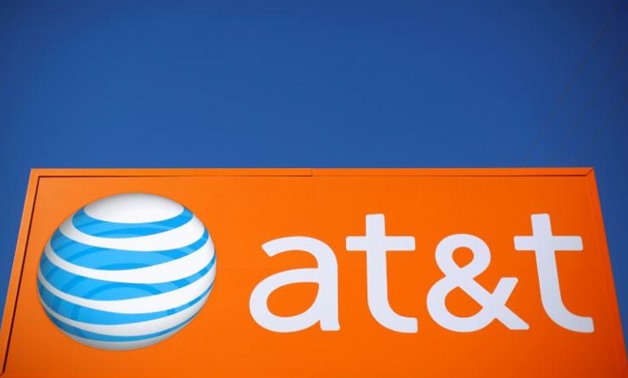 An AT&T sign is seen outside a branch in Rolling Meadows, Illinois, U.S., October 24, 2016. REUTERS/Jim Young