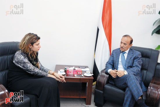 the reporte with governor of Taiz