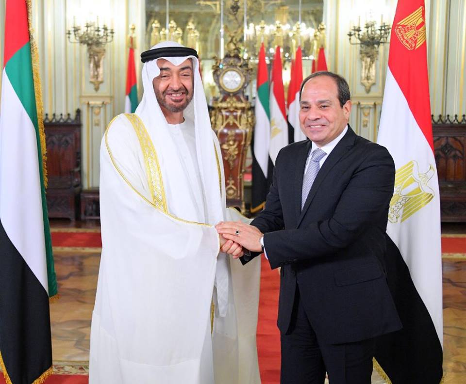 Sisi and bin Zayed