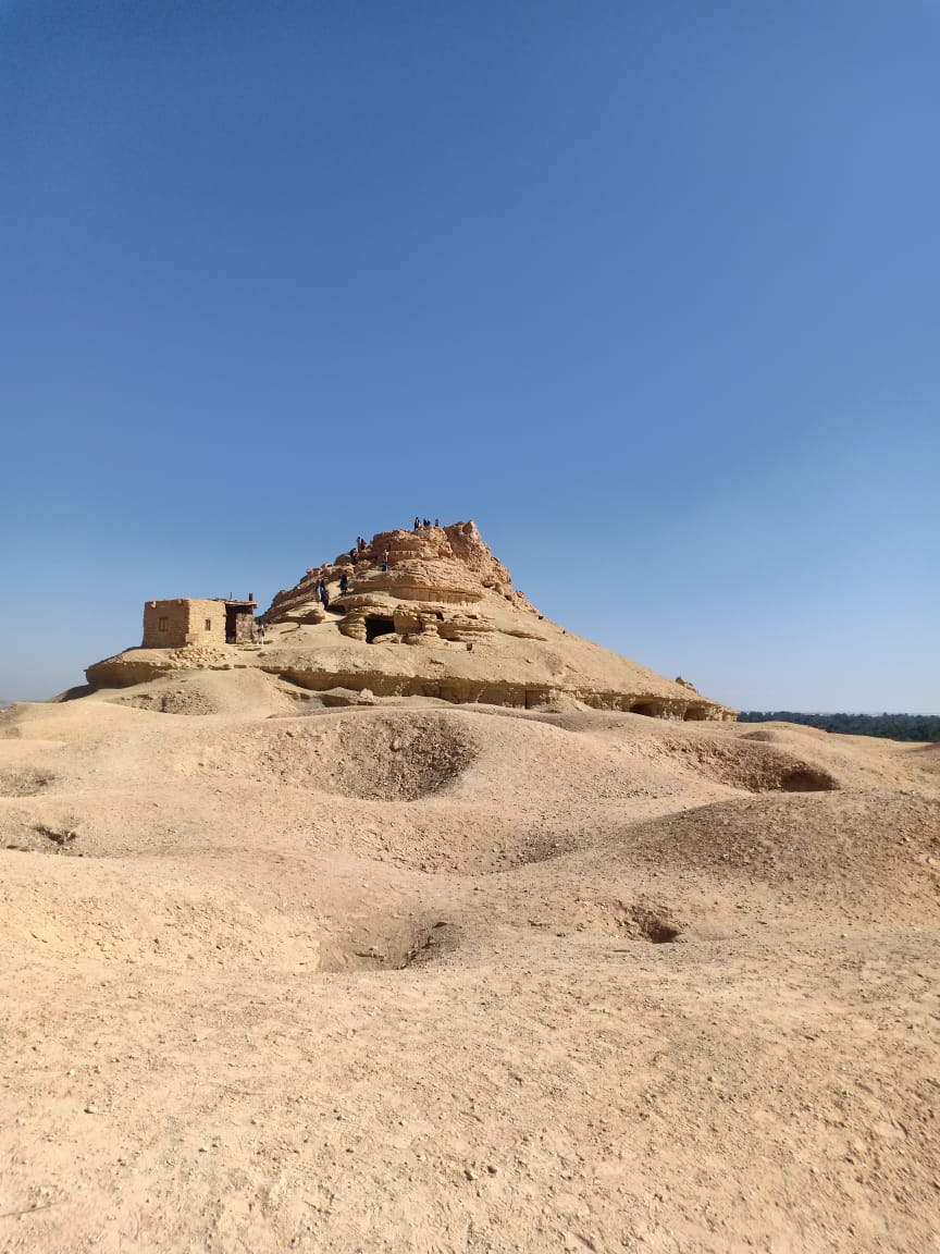 Mountain of the Dead- Siwa Oasis - taken by Rabab Fathy