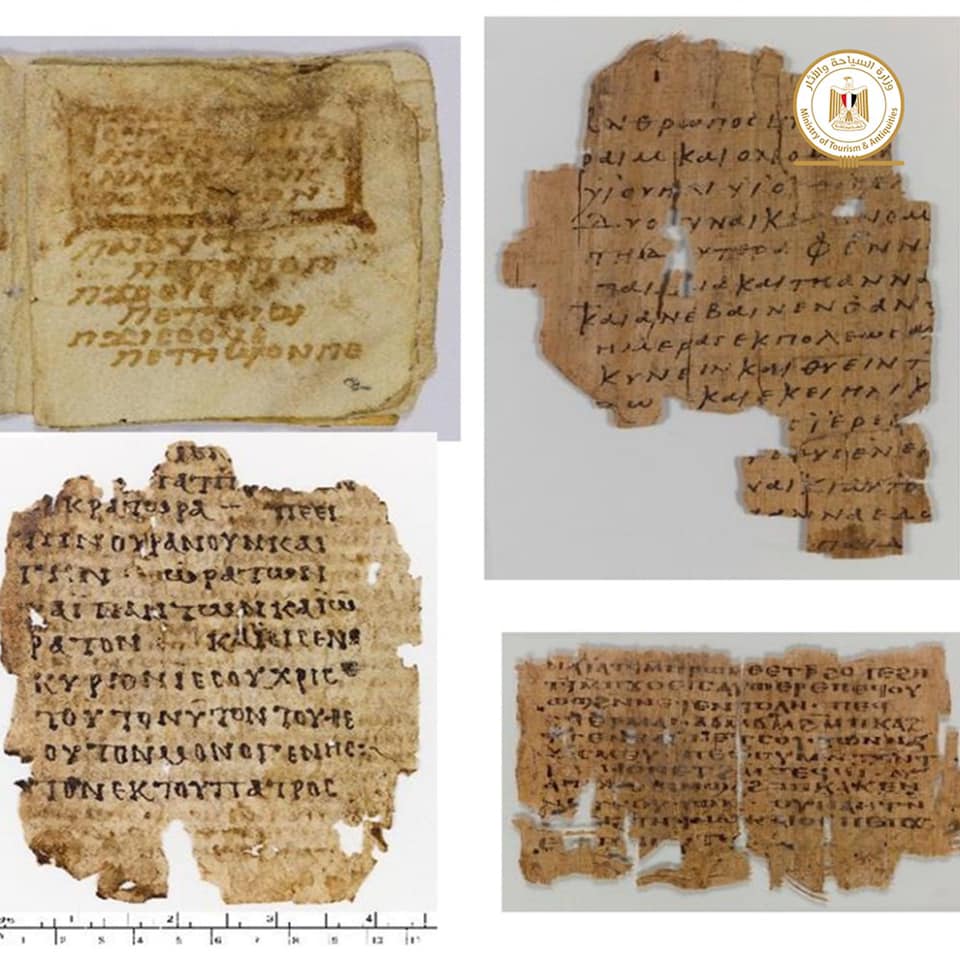 Some of the repatriated manuscripts – Min. of Tourism & Antiquities