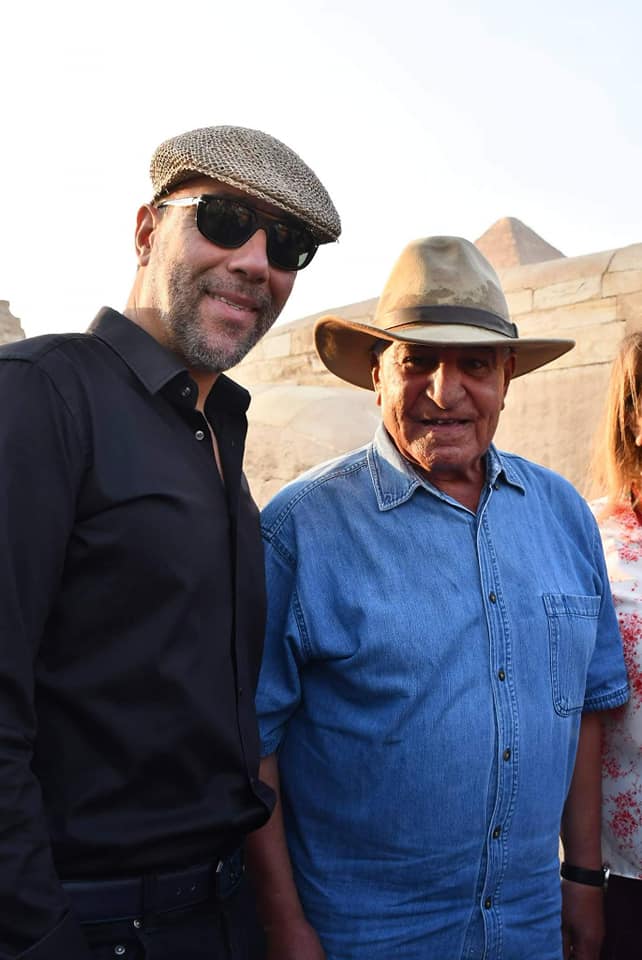 Hawass with the international stars - ET Hawass with the international stars - ET