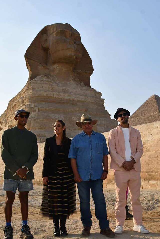 Hawass with the international stars - ET Hawass with the international stars - ET